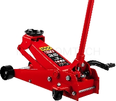 Домкрат STAYER 43155-3.5  гидравлический подкатной red force с педалью 3.5т 145-500мм