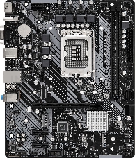 Материнская плата Asrock H610M-HDV/M.2 Soc-1700 Intel H610 2xDDR4 mATX AC`97 8ch(7.1) GbLAN+VGA+HDMI+DP