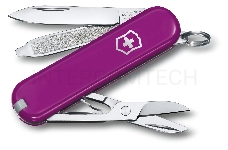 Нож перочинный Victorinox Classic Tasty Grape (0.6223.52G) 58мм 7функц. карт.коробка