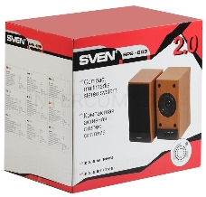 Колонки SVEN SPS-609, черный {2.0, 2 х 5 W RMS}