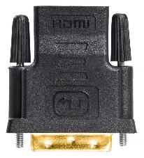 Адаптер Buro HDMI-19FDVID-M_ADPT HDMI-19M(F)/DVI-D(M) с позол. конт.