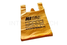 Пакет майка Hi-Black 38x60 см (100 штук) ВНИМАНИЕ в одной упаковке 100 шт.