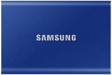 Твердотельный накопитель Samsung SSD 2TB T7 Touch, USB Type-C, R/W 1000/1050MB/s, Blue