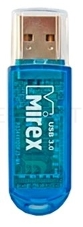 Флеш Диск 32GB Mirex Elf, USB 3.0, Синий