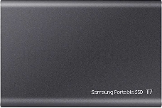 Твердотельный накопитель Samsung SSD 2TB T7, USB Type-C, R/W 1000/1050MB/s, Titanium