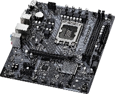 Материнская плата Asrock H610M-HDV/M.2 Soc-1700 Intel H610 2xDDR4 mATX AC`97 8ch(7.1) GbLAN+VGA+HDMI+DP