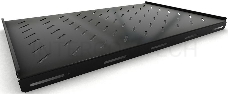 Hyperline TSH3L-850-RAL9004 Полка стационарная, глубина 850 мм, с боковым креплением, нагрузка до 20 кг, для шкафов серии TTB, TTR, TTC2, 485х850мм (ШхГ), цвет черный (RAL 9004)