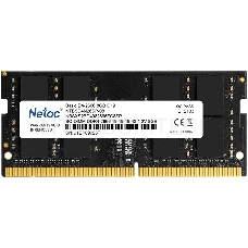 Память Netac 8GB DDR4 2666MHz SO-DIMM CL19 1.2V/NTBSD4N26SP-08 PC4-21300 CL19 SO-DIMM 260-pin single rank Ret