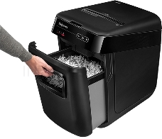 Шредер Fellowes AutoMax 200C (секр.P-4)/фрагменты/200лист./32лтр./пл.карты