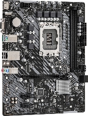 Материнская плата Asrock H610M-HDV/M.2 Soc-1700 Intel H610 2xDDR4 mATX AC`97 8ch(7.1) GbLAN+VGA+HDMI+DP