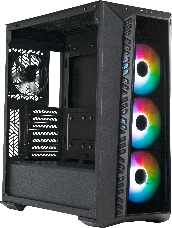 Cooler Master MasterBox 520 U3x1,U3.1type Cx1,Audio,ARGB fanx3,front TG panel