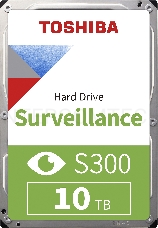 Жесткий диск Toshiba SATA-III 10Tb HDWT31AUZSVA Surveillance S300 (7200rpm) 256Mb 3.5