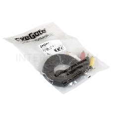 Кабель аудио ExeGate EX284945RUS EX-CCA-4P2R-2.0 (3.5mm Jack M/3xRCA M, 2м)
