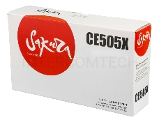 Картридж SAKURA CE505X для  HP LaserJet P2055, P2055D, P2055DN  черный, 6500 к.