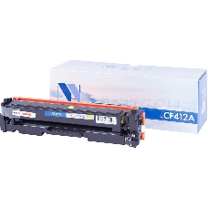 Картридж NV Print совместимый для LJ Pro M477fdn/M477fdw/M477fnw/M452dn/M452nw  CF412A Yellow (2300k)
