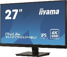 Монитор 27 Iiyama XU2792UHSU-B1 черный IPS LED 16:9 DVI HDMI M/M матовая 300cd 178гр/178гр 3840x2160 DisplayPort QHD USB 4.6кг