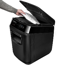 Шредер Fellowes AutoMax 130C (секр.P-3)/фрагменты/130лист./32лтр./пл.карты