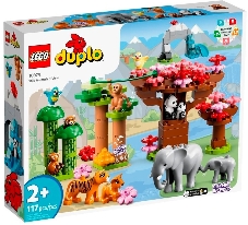Конструктор Lego Duplo Town Wild Animals of Asia пластик (10974)