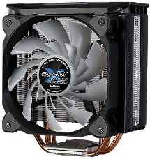 Кулер CPU ZALMAN CNPS10X Optima II RGB Black (универсальный, 130W, 27dB, 900-1500 rpm, 120мм, (3+4) pin, медь+алюминий)