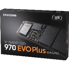 Накопитель SSD Samsung 2TB M.2 NVMe 970 EVO Plus (R3500/W3300Mb/s, V-NAND 3-bit MLC, Phoenix, PCIe, 2280) (MZ-V7S2T0BW)