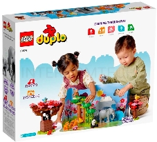Конструктор Lego Duplo Town Wild Animals of Asia пластик (10974)