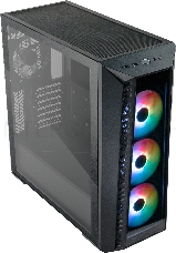 Cooler Master MasterBox 520 U3x1,U3.1type Cx1,Audio,ARGB fanx3,front TG panel