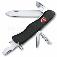 Нож перочинный Victorinox Nomad (0.8353.3) 111мм 11функций черный карт.коробка