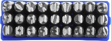 Клейма ЗУБР 21505-05_z01  буквенные латинские шрифт 5мм