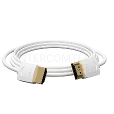 Ультратонкий кабель GCR HDMI2.0 для AppleTV, SLIM, 1.0m, белый, OD3.8mm, HDR 4:2:0, Ultra HD, 4K60Hz, 18.0 Гбит/с, 32/32 AWG GCR Ультратонкий кабель HDMI2.0 для AppleTV, SLIM, 1.0m, белый, OD3.8mm, HDR 4:2:0, Ultra HD, 4K60Hz, 18.0 Гбит/с, 32/32 AWG