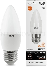 Лампа GAUSS LED Elementary Candle 6W E27 2700K  арт.LD33216