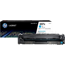 Тонер картридж HP 207X лазерный голубой (2450 стр)