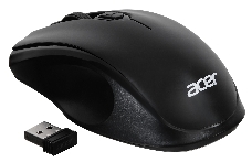 Мышь Acer OMR030 черный оптическая (1600dpi) беспроводная USB (4but)
