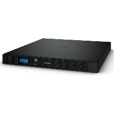 Источник бесперебойного питания Line-Interactive CyberPower PR1000ELCDRT1U 1000VA/670W USB/RS-232/EPO/SNMPslot (6 IEC С13)