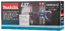 Перфоратор Makita DHR241Z аккумуляторный SDS+ [DHR241Z] {18В,Li-ion,3реж,1.9Дж,0-4000у\м,3.5кг,кор,б\акк и з\у,совместим с 4 Ач Li-ion}