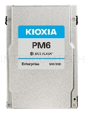 Накопитель SSD KIOXIA Enterprise SSD 1600GB 2,5 15mm (SFF), SAS 24Gbit/s, Mix Use, R4150/W2700MB/s, IOPS(R4K) 595K/265K, MTTF 2,5M, 3 DWPD, TLC (BiCS Flash™), 5 years wty