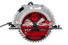 Пила циркулярная Hammer Flex CRP2400/305 2400Вт 3700об/мин 305x30мм макс.пропил 117мм