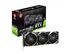 Видеокарта MSI RTX3060 VENTUS 3X 12G OC LHR GDDR6 1680/15000 HDMIx1 DPx3 HDCP