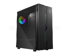 Корпус MSI MAG VAMPIRIC 010X / mid-tower, ATX, tempered glass side panel, A-RGB hub / 1x 120mm A-RGB fan inc. / MAG VAMPIRIC 010X