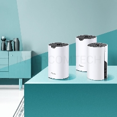 Роутер TP-Link AC1200 whole home WiFi system, 300Mbps at 2.4GHz and 867Mbps at 5GHz, M4R+M3W, 2 Giga Ethernet ports for M4R, support Router and Access Point mode, support IPTV, support IPv6, TP-Link Mesh technology, Auto Path Selection, 802.11k/v/r fast r