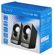 Колонки Oklick OK-165 2.0 черный 6Вт