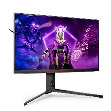 Монитор 31.5 AOC AG324UX [16:9] 3840x2160(UHD 4K) IPS, nonGLARE, Нет, 144 Гц, 350cd/m2, H178°/V178°, 1000:1, 80M:1, 1,07 миллиардов цветов, 1ms, 2xHDMI, DP, USB-Hub, Height adj, Pivot, Tilt, Swivel, Speakers, Audio out, 3Y, Black-Red