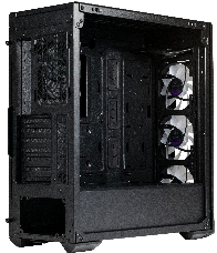 Cooler Master MasterBox 520 U3x1,U3.1type Cx1,Audio,ARGB fanx3,front TG panel