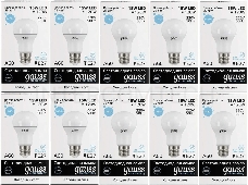 Лампа светодиодная Gauss Elementary 15Вт цок.:E27 груша 220B 6500K св.свеч.бел.хол. A60 (упак.:10шт) (23235)