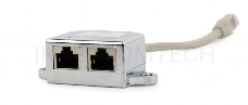 Разветвитель Cablexpert NCA-SP-01A UTP 1 порт RJ45 (T568A/T568B) -> 2 порта RJ45 10/100 BASE-T