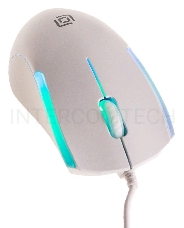 Мышь Oklick 245M белый оптическая (1000dpi) USB (3but)
