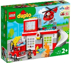 Конструктор Lego Duplo Town Fire Station & Helicopter пластик (10970)