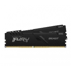 Память Kingston 32GB DDR4 3200MHz CL16 DIMM (Kit of 2) 1Gx8 FURY Beast Black