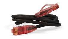 Патч-корд Hyperline U/­UTP, Cat.5е, LSZH, 1.5 м, черный 