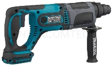 Перфоратор Makita DHR241Z аккумуляторный SDS+ [DHR241Z] {18В,Li-ion,3реж,1.9Дж,0-4000у\м,3.5кг,кор,б\акк и з\у,совместим с 4 Ач Li-ion}