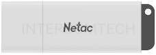 Флеш Диск Netac U185 8Gb <NT03U185N-008G-20WH>, USB2.0, с колпачком, пластиковая белая